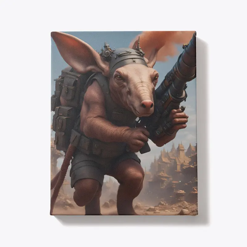 Aardvark Prepared For War